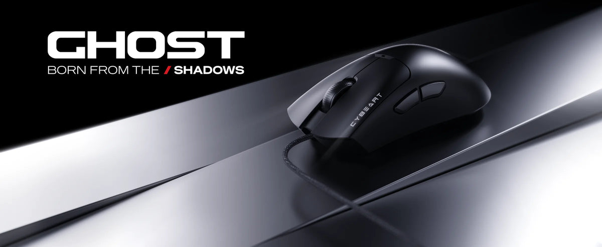 Ghost gaming mouse: Born From the Shadows