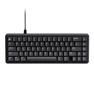 Cybeart Akula 65 Lite Black gaming keyboard, top view