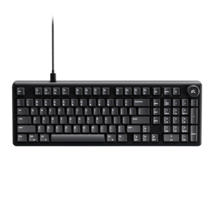 Cybeart Akula 99 Lite Black gaming keyboard, top view