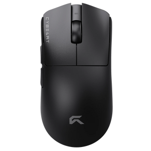 Cybeart Artemis Black gaming mouse, top view