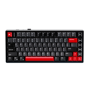 Cybeart X75 Rhino Signature Edition gaming keyboard, top view