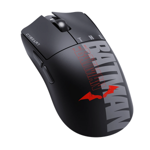 Cybeart Artemis - The Batman gaming mouse, angled view
