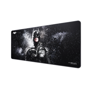 Cybeart Batman - The Dark Knight Rises gaming mouse pad, 900 MM (XXL) Desk Mat, Rapid Series, angled view
