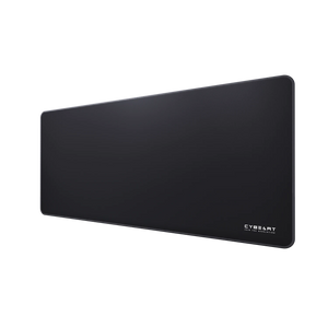 Cybeart Ghost (Black) gaming mouse pad, 900 MM (XXL) Desk Mat, Rapid Series, angled view