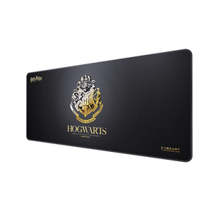 Cybeart Hogwarts gaming mouse pad, 900 MM (XXL) Desk Mat, Rapid Series, angled view