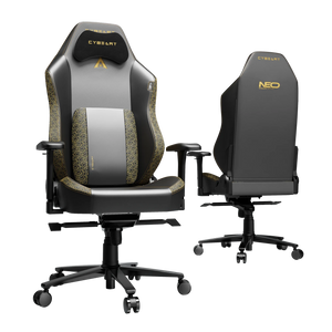Cybeart NEO Series - Imperial Edition Gaming Chair, front and rear three-quarter view