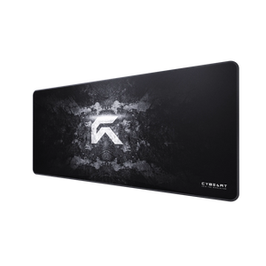 Cybeart Signature Edition gaming mouse pad, 900 MM (XXL) Desk Mat, Rapid Series, angled view