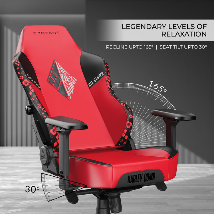 Harley Quinn Gaming Chair | DC Comics Chairs | Cybeart