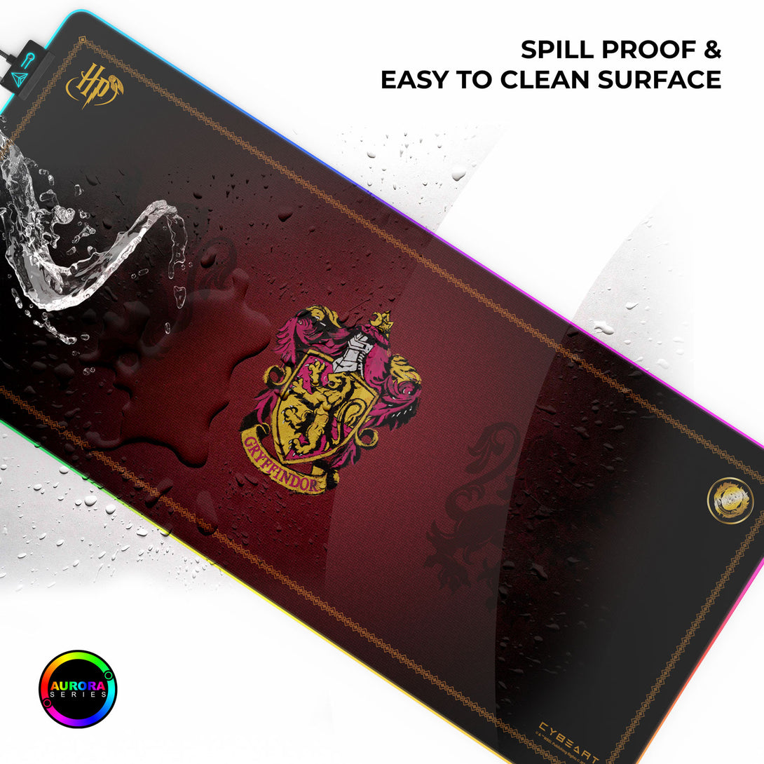 Cybeart Gryffindor Classic - Harry Potter Gaming Mouse Pad - XXL 900mm RGB
