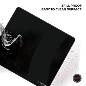 Cybeart Ghost Black Gaming Mouse Pad - Large 450mm
