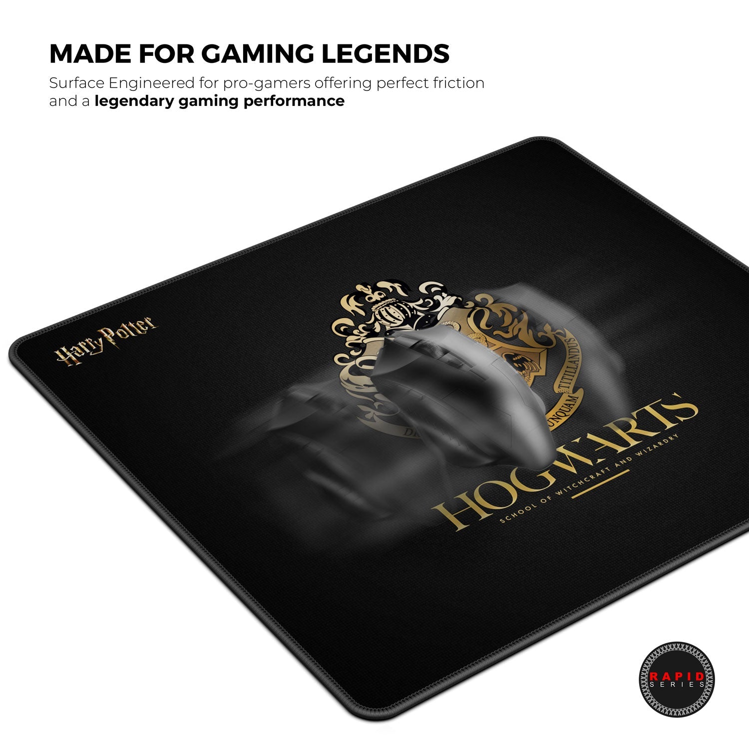 Hogwarts Gaming Mouse Pad | Harry Potter Mouse Pads | Cybeart