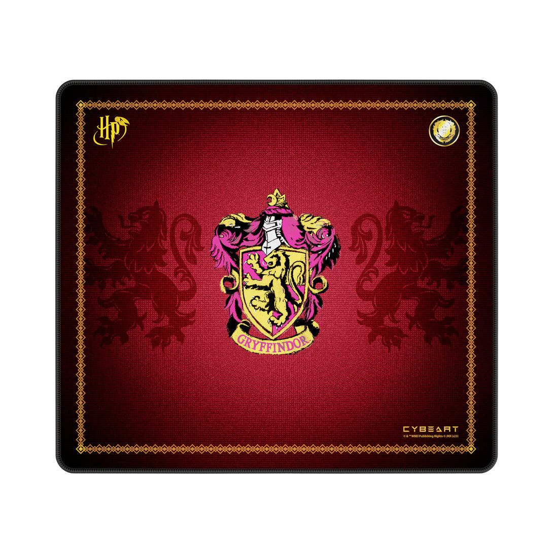 Cybeart Gryffindor Classic - Harry Potter Gaming Mouse Pad - Large 450mm