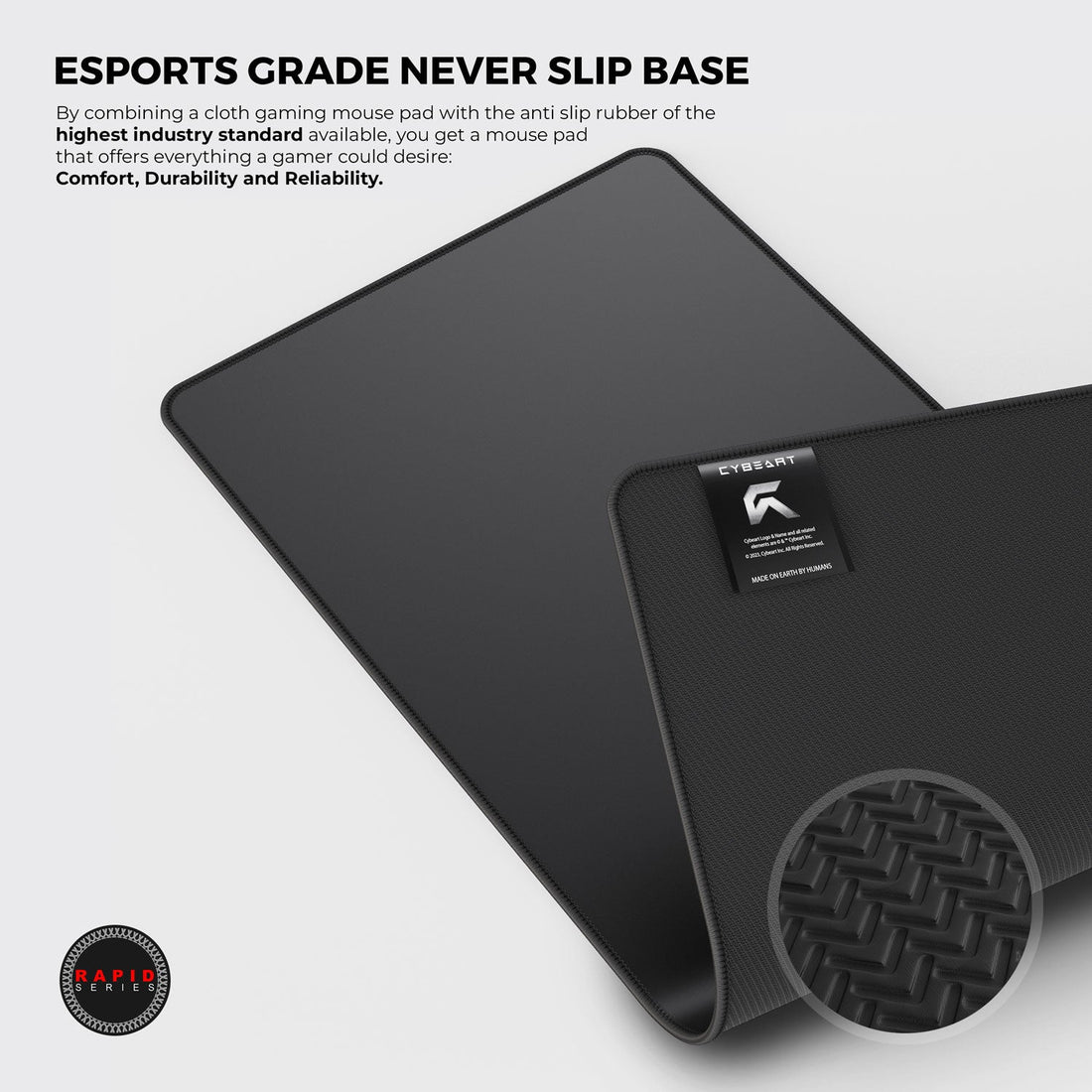 Non-Slip Rubber Base