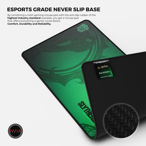 Cybeart Slytherin - Harry Potter Gaming Mouse Pad - XXL 900mm