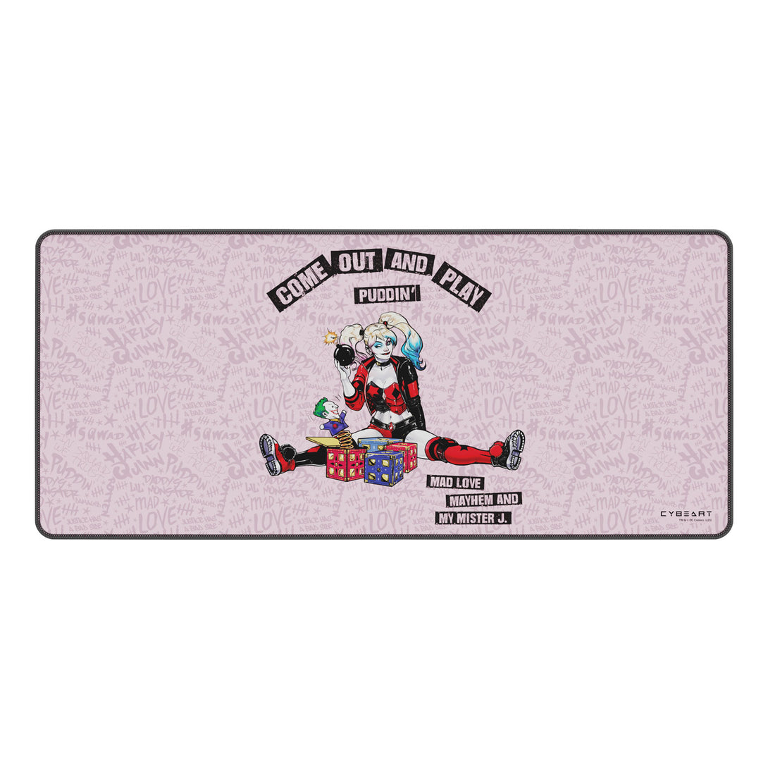 Cybeart Harley Quinn Gaming Mouse Pad - XXL 900mm