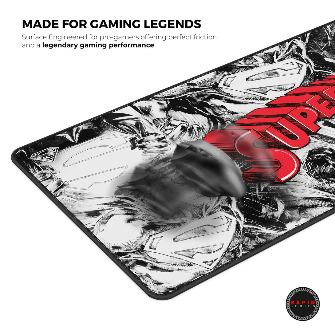 Cybeart Superman Jim Lee Edition Gaming Mouse Pad - XXL 900mm