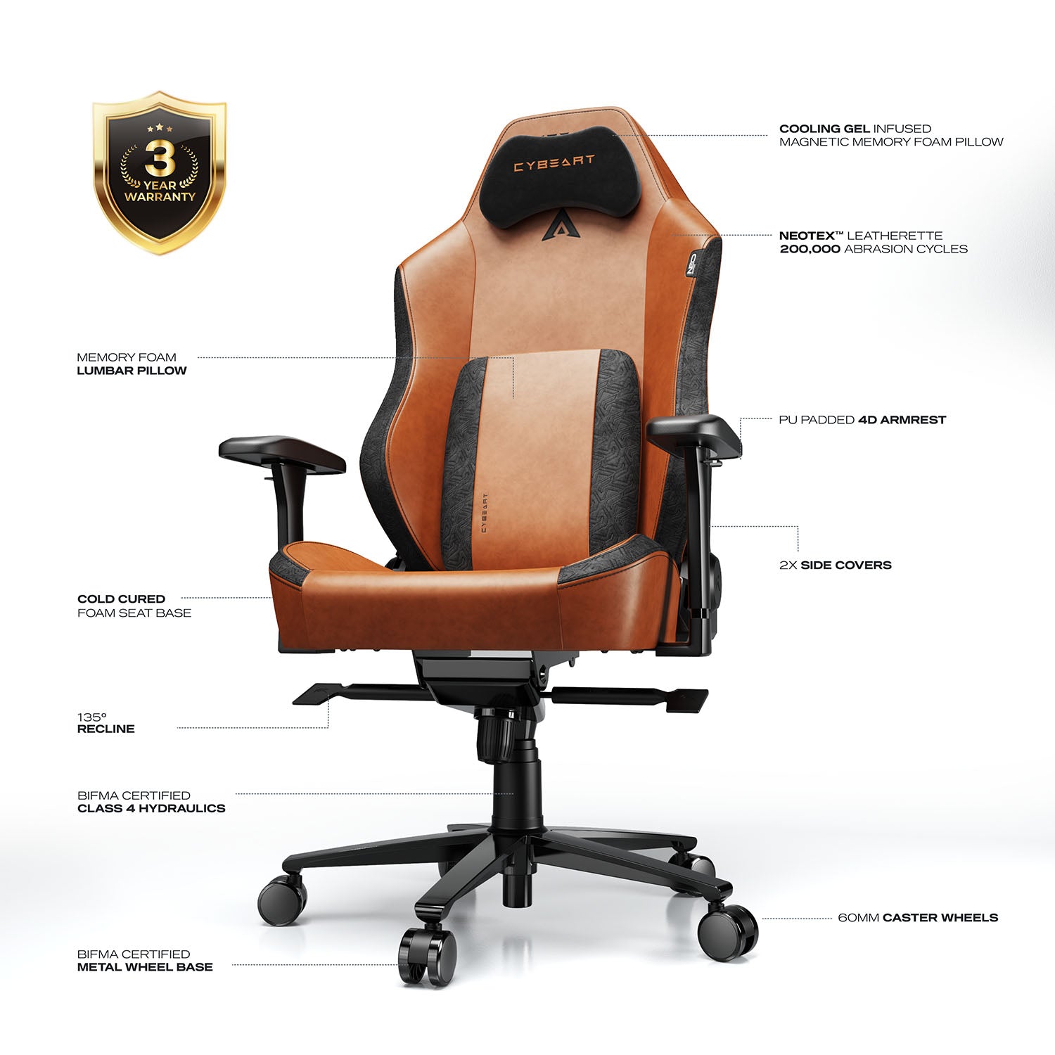 Vintage Edition Gaming Chair | Apex NEO Series Chairs | Cybeart