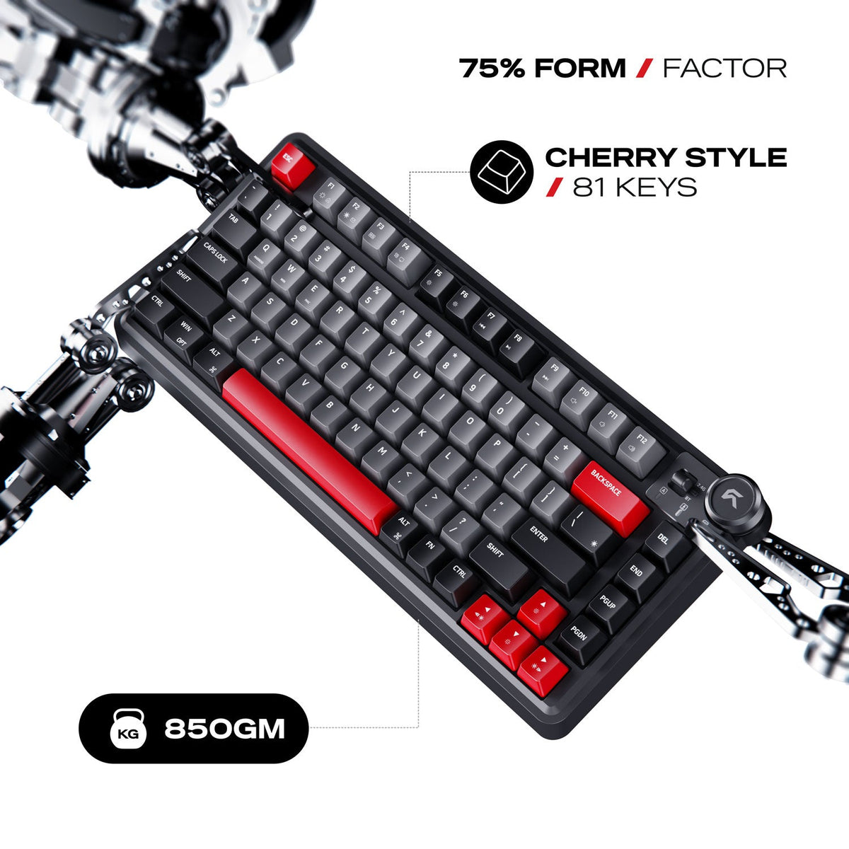 Nighthawk 75 | TKL Tri-Mode Gaming Keyboard