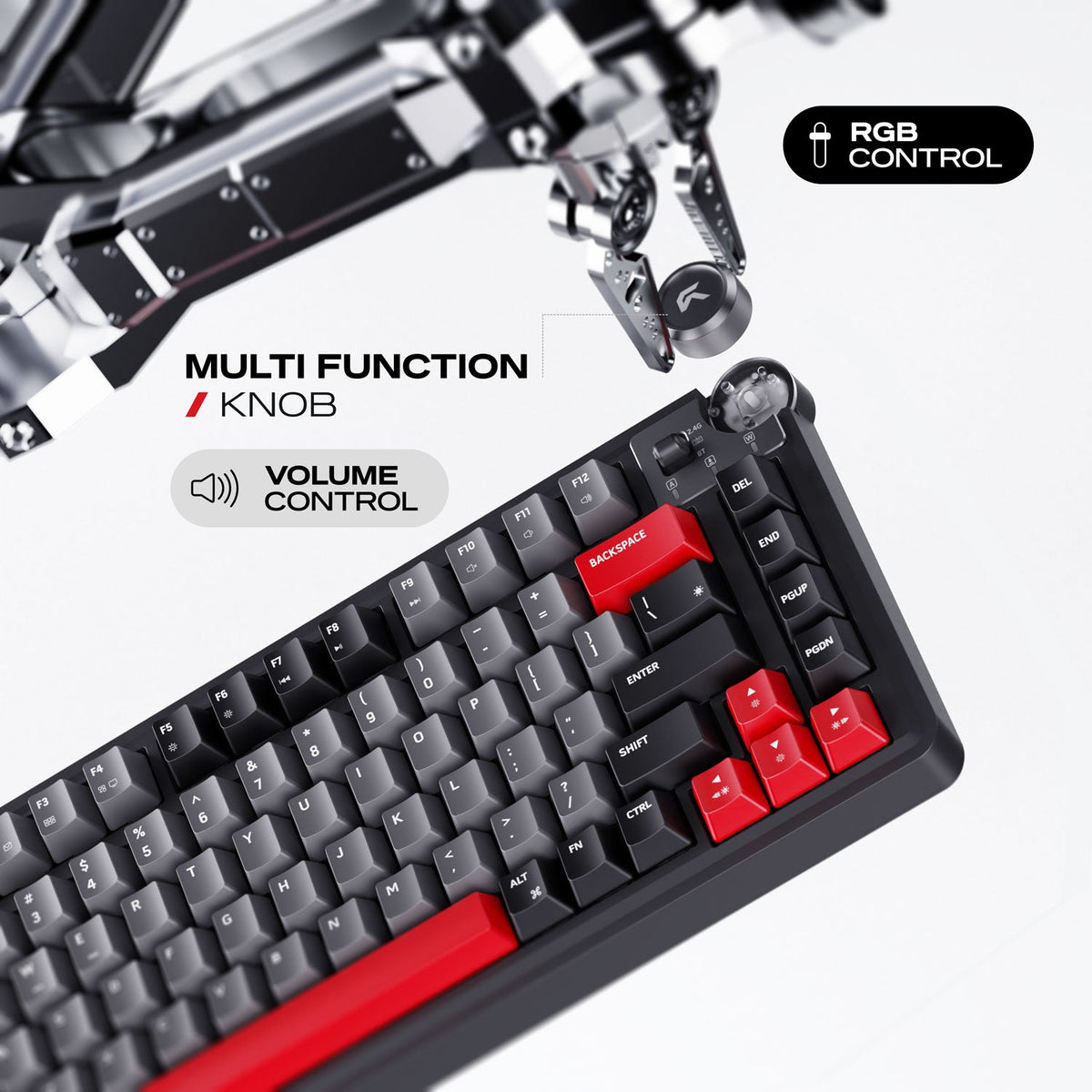 Nighthawk 75 | TKL Tri-Mode Gaming Keyboard