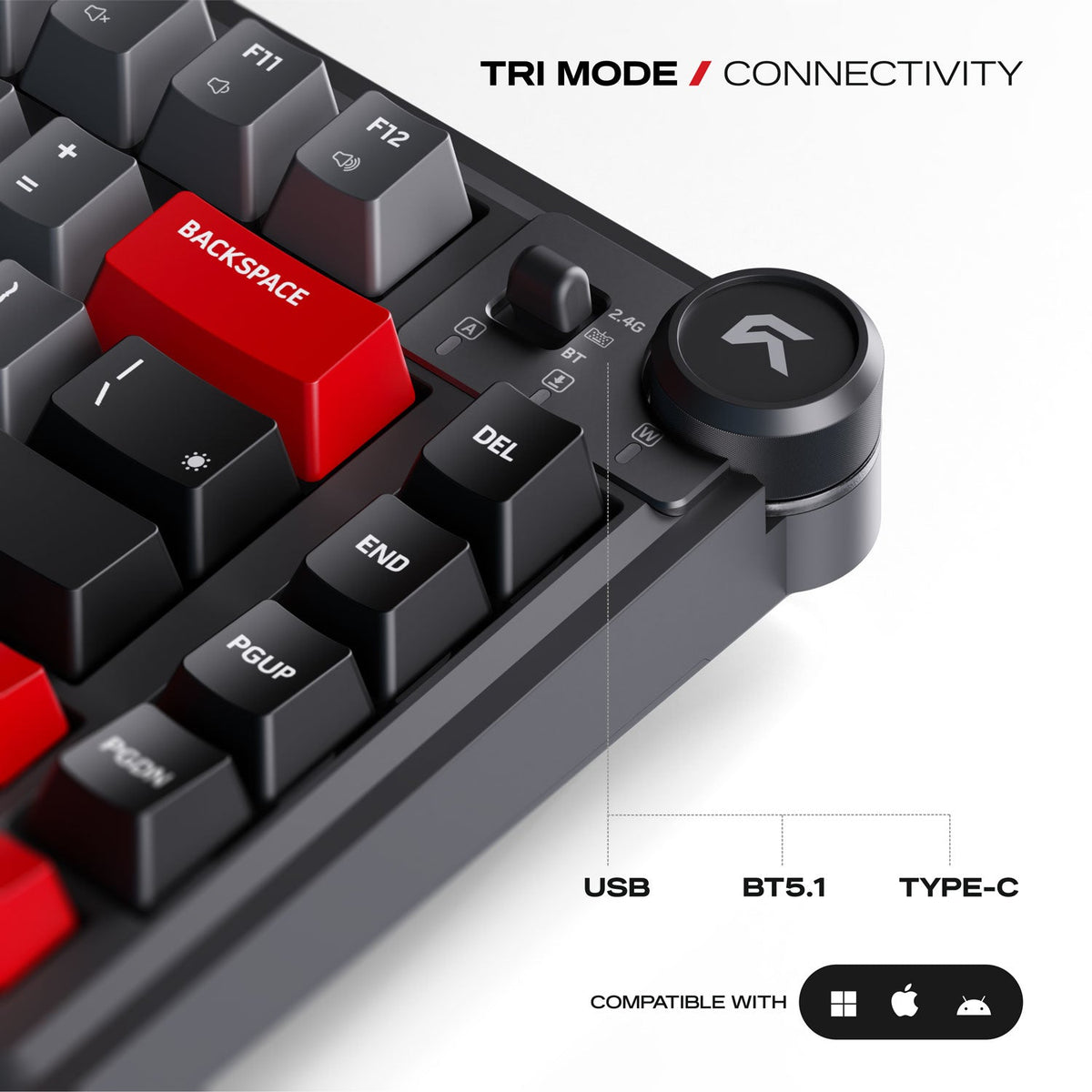 Nighthawk 75 | TKL Tri-Mode Gaming Keyboard
