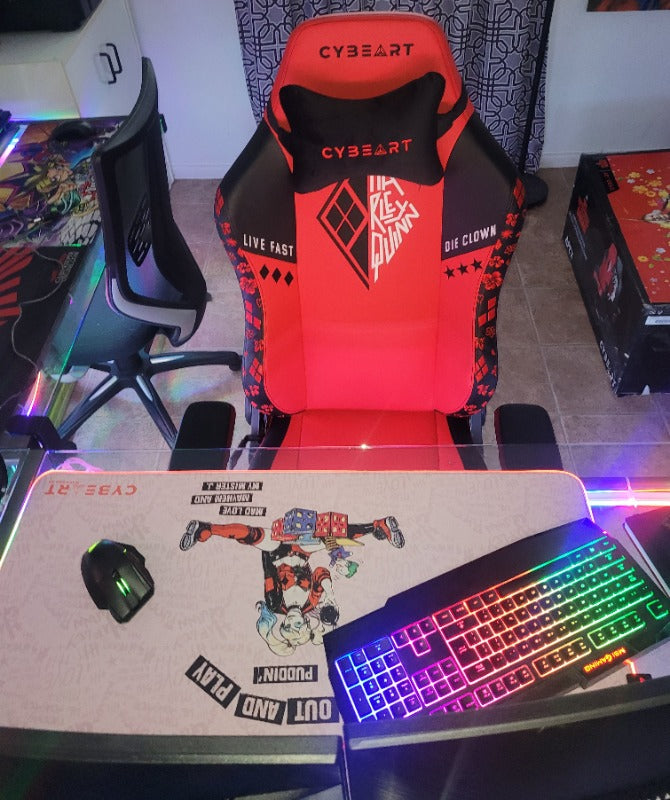 Gaming room setup