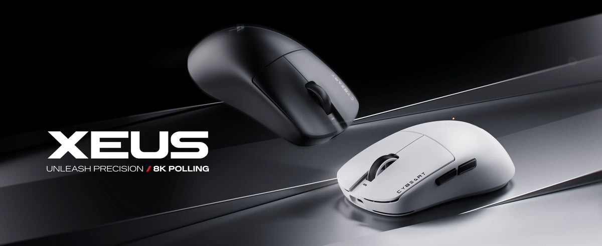 Xeus gaming mouse: Unleash Precision, 8K Polling