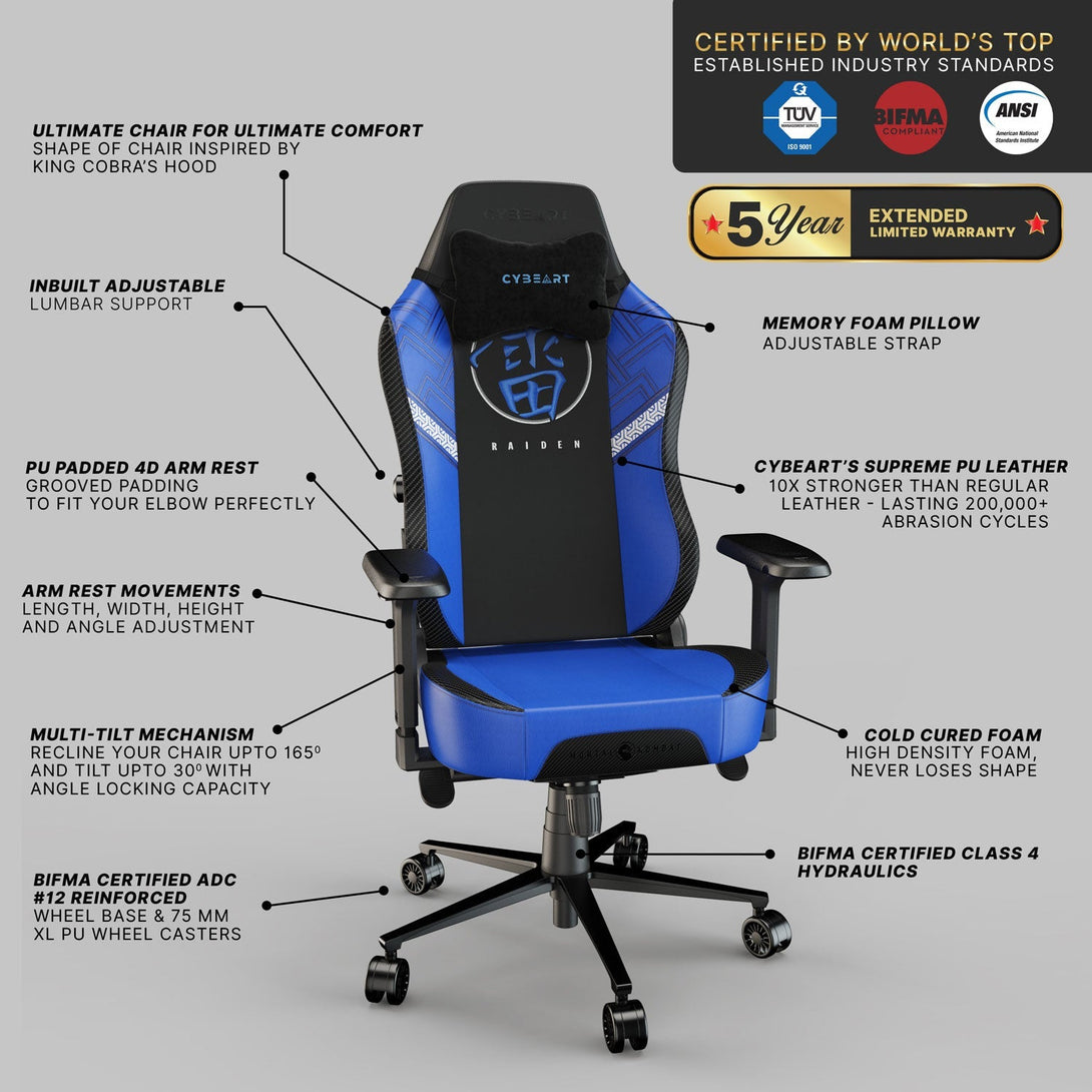 Cybeart Raiden Gaming Chair