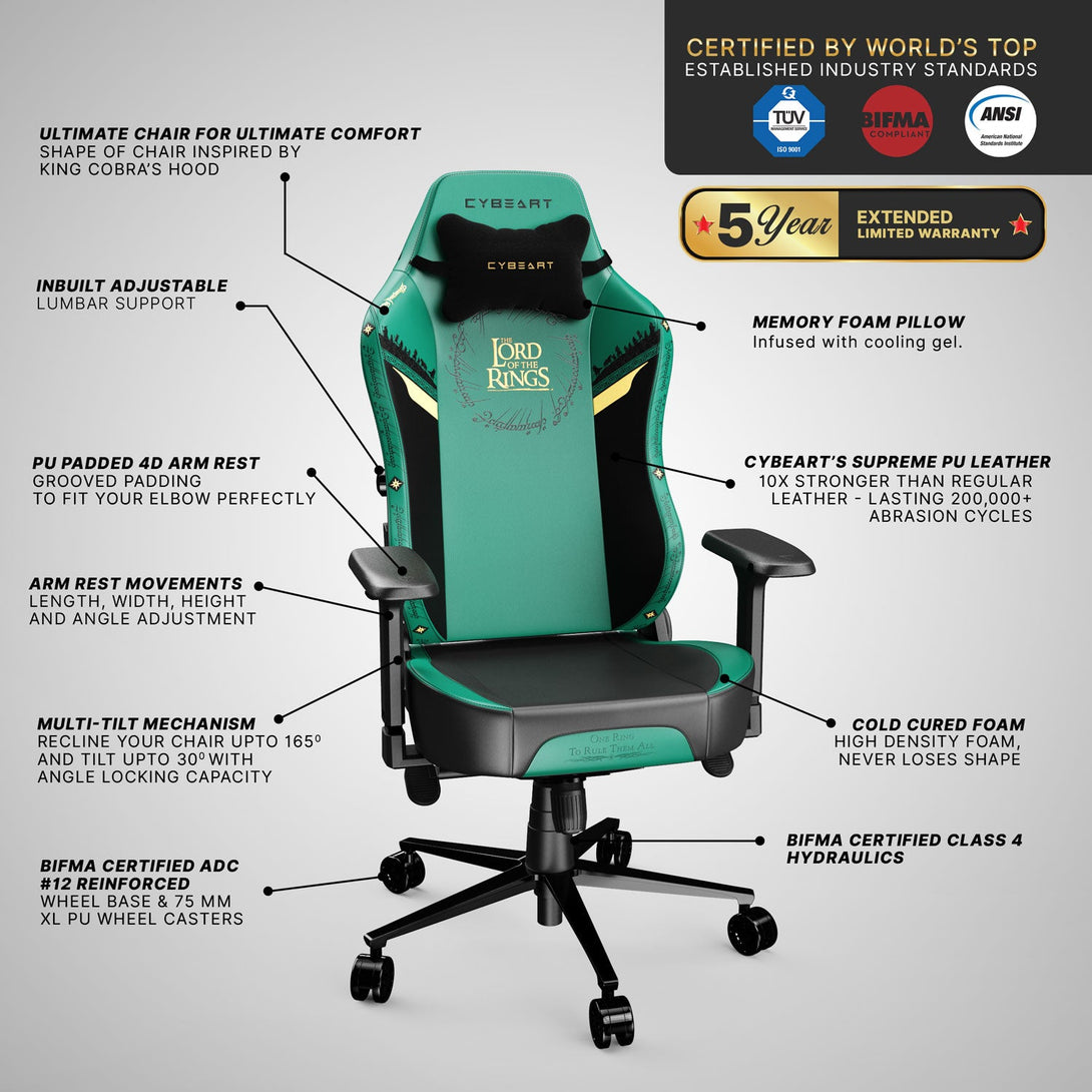 Cybeart Lord of the Rings Gaming Chair