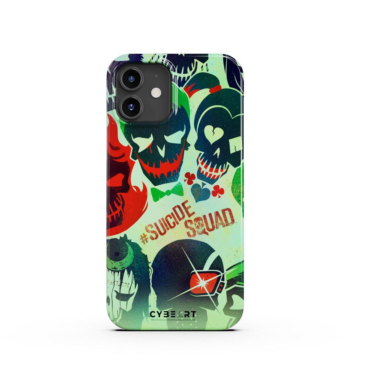 Suicide Squad Character Logos Phone Case DC Comics Phone Case