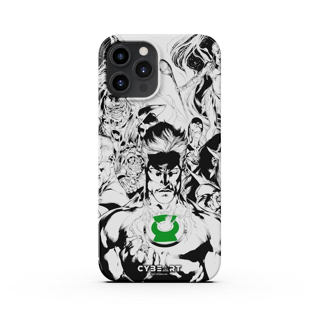 Green Lantern Comic B&W Art - Cybeart
