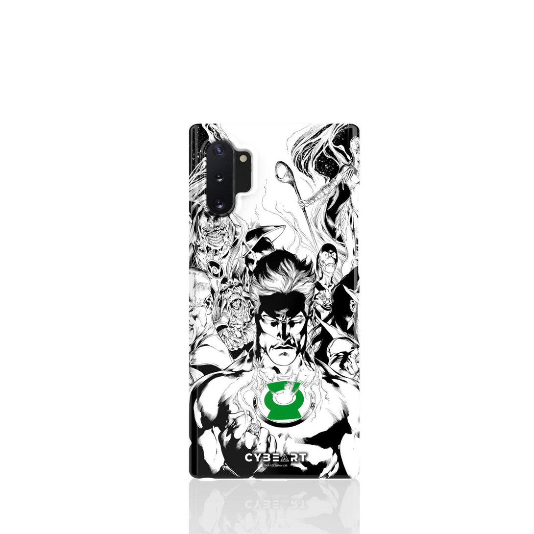 Green Lantern Comic B&W Art - Cybeart