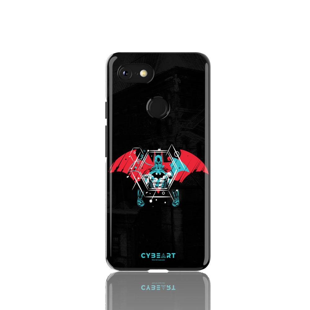 Batman with Emblem - Cybeart