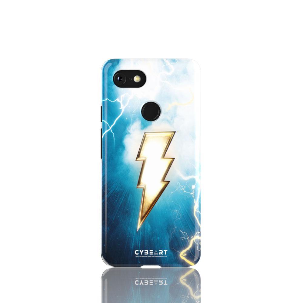 Shazam Lightning Logo - Cybeart