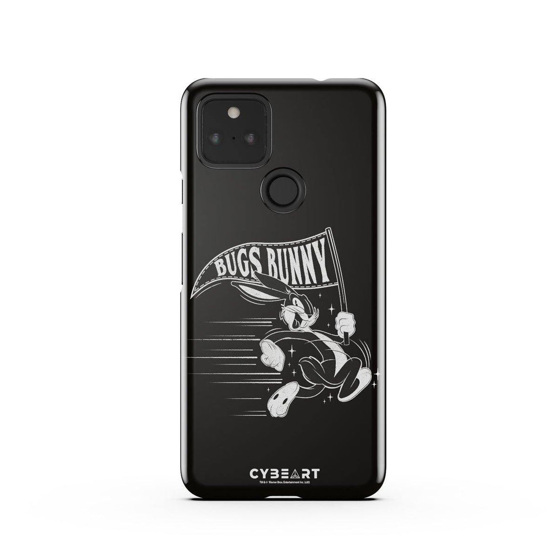 Bugs Bunny B&W - Cybeart